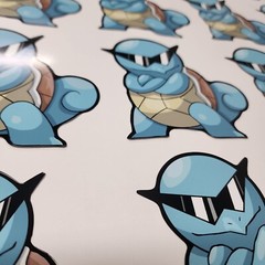 Pokémon Squad Decal Sticker Car Truck Anime Comic 5″ x 4″
