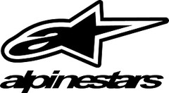 24″ XLarge Alpinestars Vinyl Decal Sticker: Cars, SUV, Boats, Truck, Mx, BMX