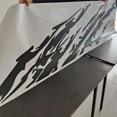 2X 90in MUD SPLASH Large Truck vinyl side graphics decals. Any Vehicle