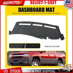 Fit 99-06 Chevy Silverado GMC Sierra Dashboard Cover Pad Mat Gray 1500 2500 1-5X