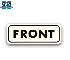 Ford Mustang Air Cleaner “Front” Decal 1965 1966 1967 1968 1969 Factory Exact