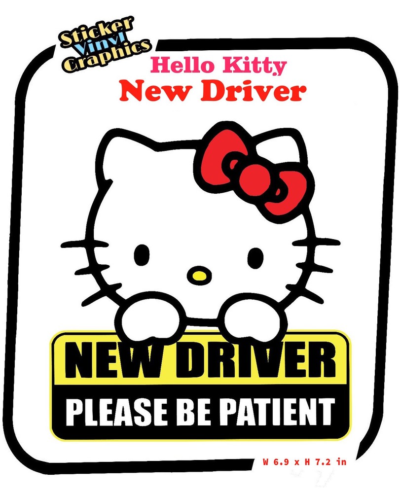 Hello Kitty New Driver