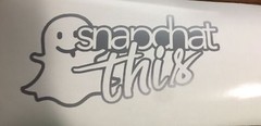 Pair Snapchat this sticker Funny Lowered honda Low car instagram OIL SLICK decal