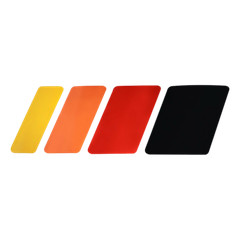 Vinyl Paper Fits Toyota 4Runner Tundra Tacoma TRD Tri-Color Stripe Decal Sticker