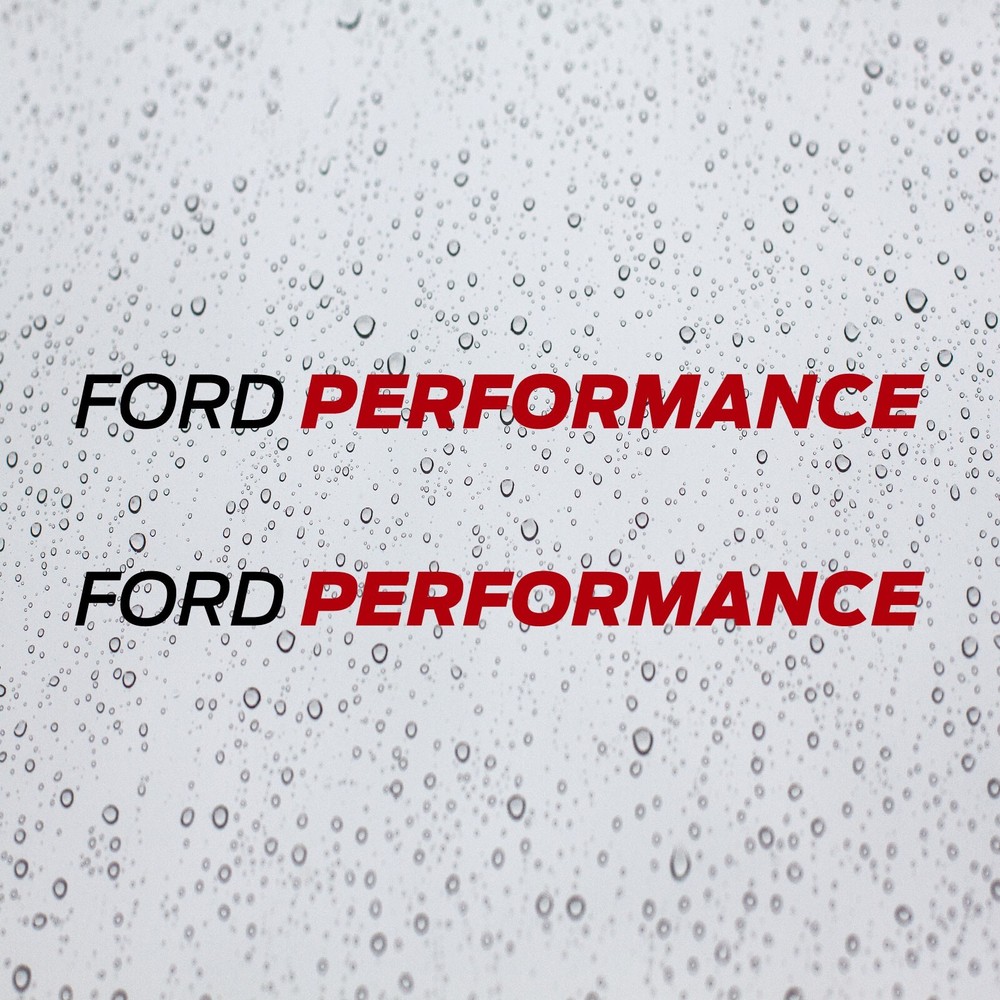 2pcs FORD PERFORMANCE Decal Vinyl Stickers for Ford Mustang