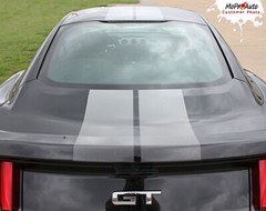 2015 FADE RALLY Ford Mustang Hood Roof Fading Racing Stripes Vinyl Graphic Decal