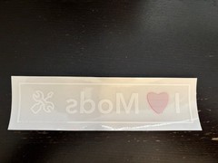 I Love MODS Honda Motorcycle Car Truck Vinyl WINDOW DECAL JDM Racing Street 7×2
