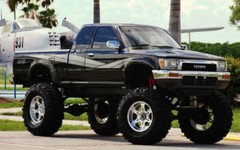 VINTAGE RETRO STYLE VINYL GRAPHICS DECALS SET FIT 89/94 TOYOTA PICKUP