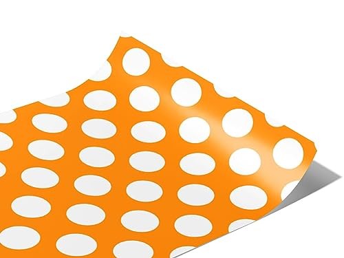 Rwraps Polka Dot Christmas Tidings Gloss Vinyl Film Wrap 59in x 6in Vinyl