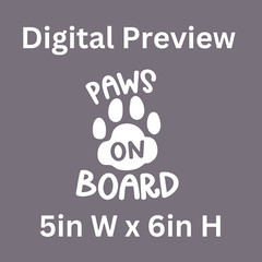 Pet on board Car Decal Dog Lover Sticker Window Vehicle Vinyl Free Shipping!!