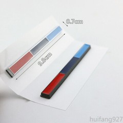 2x Metal 3D Rear Trunk Body Badge Emblem Decal Sticker Italy France Germany Flag