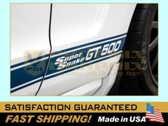 2007 2008 2009 2010 2011 2012 2013 2014 Mustang Shelby GT500 SUPER SNAKE Stripes