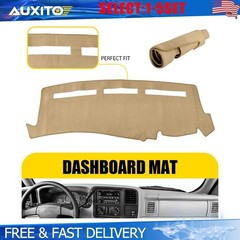 for Chevy Silverado 1500 2500 3500 1999-06 GMC Sierra Dash Mat Cover Beige 1-5X