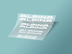 8pcs Alpina Caliper Decal Stickers, Die-Cut Vinyl Decal Sticker for Car