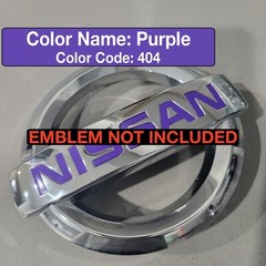 Front Emblem Vinyl inlays FOR 2013-2019, Nissan Sentra. Emblem NOT included.