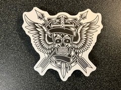 Motorcycle Sticker for Helmets or toolbox #3,424