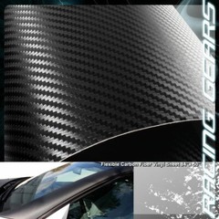 For Mitsubishi 84″ x 50″ Flexible Carbon Fiber Vinyl Film Wrap Roll Sheet Decal