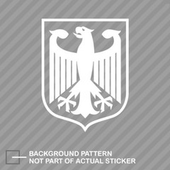Deutschland Germany Sticker Decal Vinyl eagle german