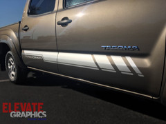 For Toyota Tacoma Decals Side Rocker Vinyl Graphics Stripes Stickers 2015-2026