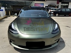 Gloss Metallic Millennium Jade PPF TPU Paint Protection Film Dry Wet Vinyl Wrap