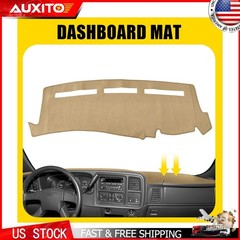 Black Gray Beige Car Dashboard Cover for Chevy Silverado 1999-2006 GMC Sierra