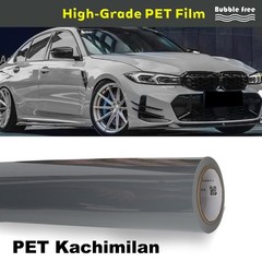 5FTx50FT PET Crystal Nardo Grey Vinyl Wrap Self-Adhesive Air Release US Stock