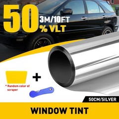Uncut Roll Window Tint VLT Super Dark Black Film 5% 15% 20% 35% 50% Car Home EAK