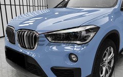 1FTx5FT PPF Porcelain Blue Gloss Color Vinyl Paint Protection Film Scratch Wrap