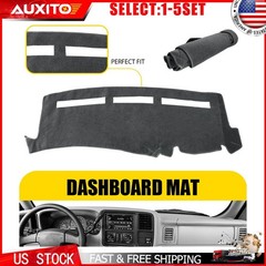 Fit 00-06 Chevy Tahoe Suburban GMC Yukon Dashboard Protector Cover Mat Gray 1-5X