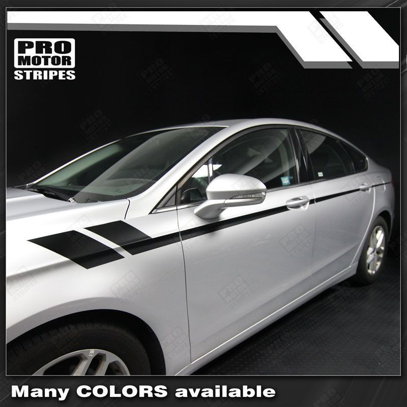 FORD FUSION Hash Side Accent Stripes Decals 2013 2014 2015 2016 2017 2018 2019
