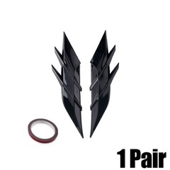 2PCS Auto Headlight Eyebrow Eyelid Cover Trim Decoration Sticker Accessories