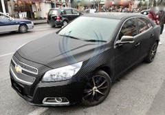 Premium Cat Eye Black Semi Gloss Vinyl Wrap Decal Film Decoration Sticker DIY