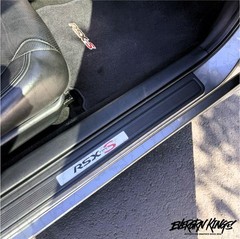 01-06 INTEGRA Type S DC5 Door Sill Plate Covers x2 Decal Badge Sticker JDM RSX
