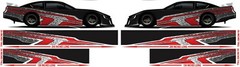 Race car Side wrap Laminated Print Modified super stock Street-60 Hail Storm