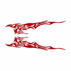 Tribal Body Side Vinyl Decal Stripe Set Multiple color Made n USA 6+ years