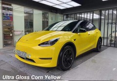 65FT x 5FT Premium Ultra Gloss Vinyl For Whole Car Wrap Sticker Film Corn Yellow