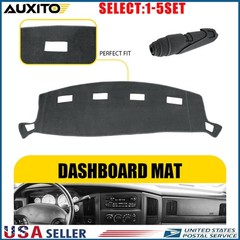 For Dodge Ram 2002-08 Dash Board Cover Mat Pad Gray Anti-UV Sun Protection 1-5X