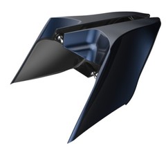 Midnight Blue CVO Stretched Extended Side Cover Panel For 2014+ Harley Touring