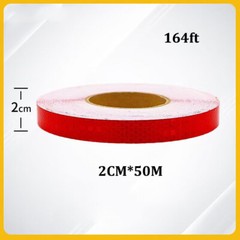 Reflective Safety Conspicuity Warning Tape DIY Sticker Decal 2cm Roll
