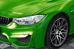 Heavy Metal Diamond Satin Emerald Green Car Vinyl Wrap Decal Sticker Sheet Film
