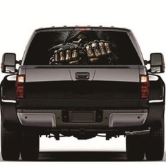 Rear Window Sticker Skull Vinyl Graphics Decals Fit For Ford F150 F350 2000-2018