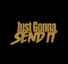 Just gonna send it sticker racing super twin Funny truck larry window decal