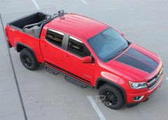 Hood Vinyl Graphics Kit 3M Racing Decals Stripe SUMMIT 2015-2022 Chevy Colorado
