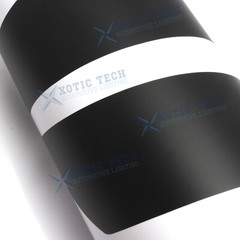 Side Fender Upper Air Vent Overlay Vinyl Sticker For WRX STI 2015-21 Matte Black