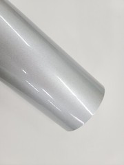 Glossy Light Silver METALLIC Vinyl Car Auto Wrap Decal Sticker Film Sheet Roll
