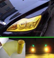 Colorful Car SUV Headlight Taillight Vinyl Wrap Glossy Tint Flexible PVC Sticker