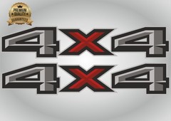 4×4 Decals Compatible with Ford F150 Gold Hook Truck Body Tail 2pcs