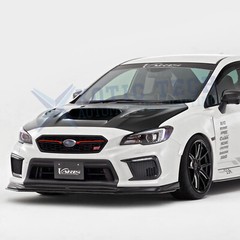 2x Red Grille Pinstripe Insert Decal Stickers For Subaru WRX STI 2018 2019 2020