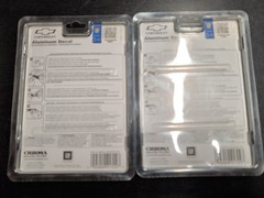 Lot of 2 Chevrolet Aluminum Stick On 3D Chrome Decals New In Package