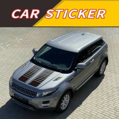 Vinyl Black Stripe Decal Graphic Sticker For Body Hood Car Truck Accessories